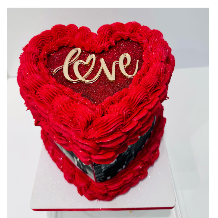 Heart Picture Cake